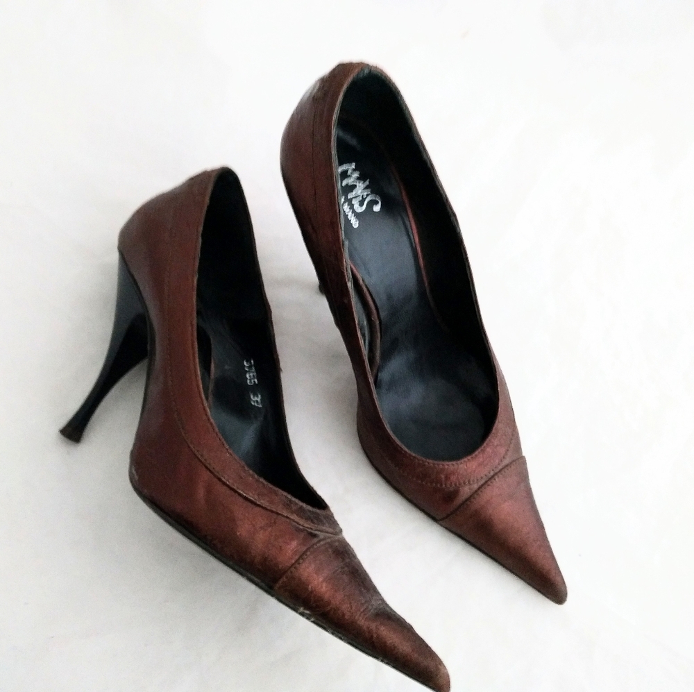 🔥 FLASH SALE 🔥 MAYIS E. Copper high heel shoes